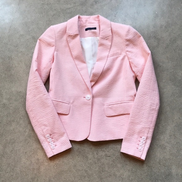 tommy hilfiger pink blazer